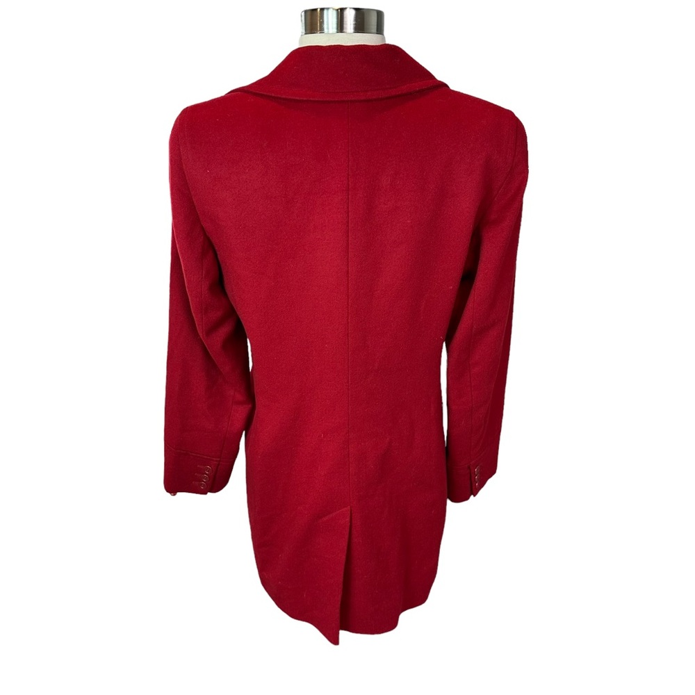 Jaeger Pea Coat Womens Wool Soft Stretch Pockets … - image 4